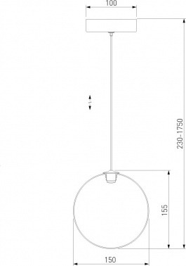 Светильник Eurosvet Wonder  50231/1 LED