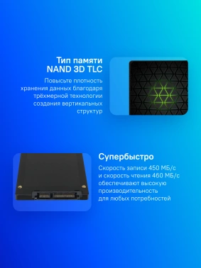 Накопитель SSD Silicon Power SATA-III 256GB SP256GBSS3A56B25