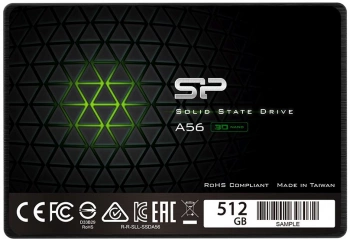 Накопитель SSD Silicon Power SATA-III 512GB SP512GBSS3A56A25