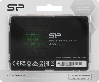 Накопитель SSD Silicon Power SATA-III 512GB SP512GBSS3A56A25