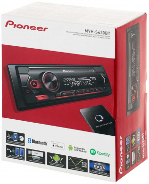 Автомагнитола Pioneer MVH-S420BT