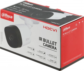 Камера видеонаблюдения аналоговая Dahua  DH-HAC-B1A21P-0280B