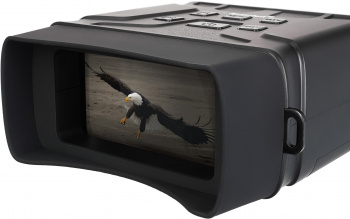 Бинокль Levenhuk 4-9x 24мм Atom Digital DNB100