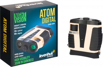 Бинокль Levenhuk 4-12x 35мм Atom Digital DNB300