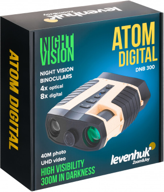Бинокль Levenhuk 4-12x 35мм Atom Digital DNB300