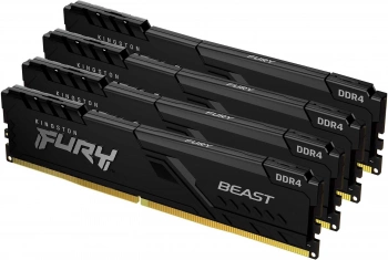 Память DDR4 4x32GB 3200MHz Kingston  KF432C16BBK4/128