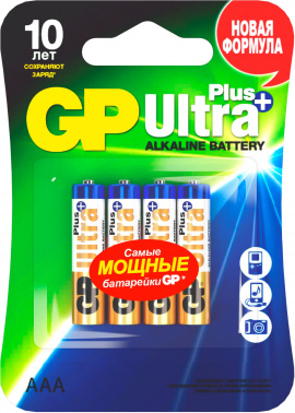 Батарея GP Ultra Plus Alkaline 24AUPNEW-2CR4