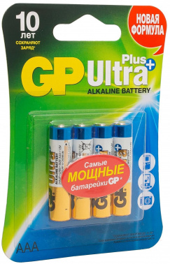 Батарея GP Ultra Plus Alkaline 24AUPNEW-2CR4