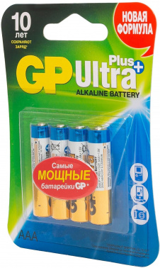 Батарея GP Ultra Plus Alkaline 24AUPNEW-2CR4
