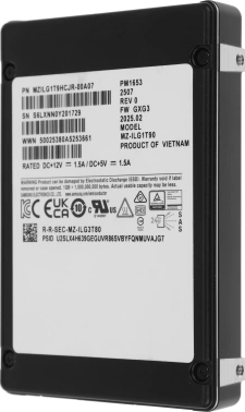 Накопитель SSD Samsung SAS 4.0 1920GB MZILG1T9HCJR-00A07