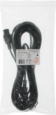 Шнур питания Lanmaster LAN-PP13/14-10-BK