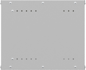 Шкаф коммутационный NTSS Lime (NTSS-WL9U5545GS) настенный 9U 550x450мм пер.дв.стекл несъемн.бок.пан. 30кг серый 370мм 12кг 110град. 500мм IP20 укомплектованный