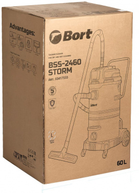 Строительный пылесос Bort BSS-2460-Storm