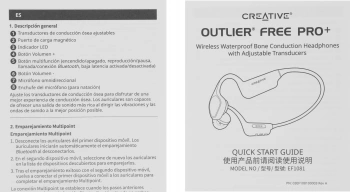 Гарнитура накладные Creative Outlier Free Pro Plus