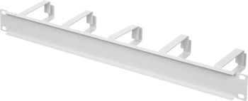 Кабельный органайзер горизонтальный NTSS NTSS-HORG-1U-5(85) односторонний кольца 1U шир.:19