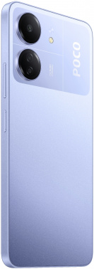 Смартфон Xiaomi Poco C65 256Gb 8Gb фиолетовый моноблок 3G 4G 2Sim 6.74