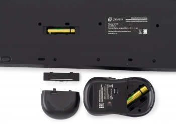Клавиатура + мышь Оклик S275W