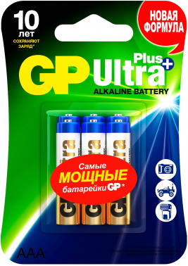 Батарея GP Ultra Plus Alkaline GP 24AUP-2CR6