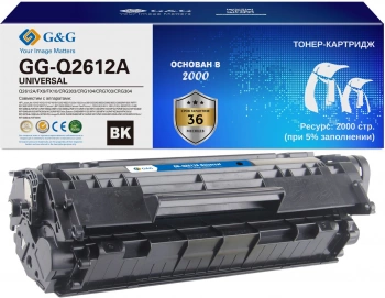 Картридж лазерный G&G GG-Q2612A