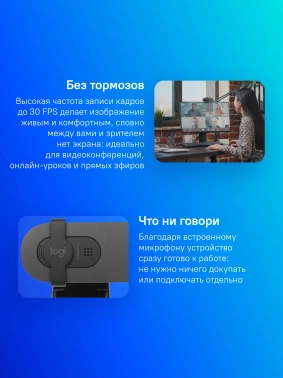 Камера Web Logitech HD Webcam Brio 90