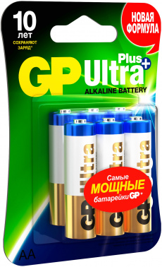 Батарея GP Ultra Plus Alkaline GP 15AUP-2CR6