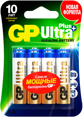 Батарея GP Ultra Plus Alkaline GP 15AUP-2CR8