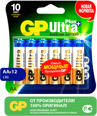 Батарея GP Ultra Plus Alkaline GP 15AUP-2CR12