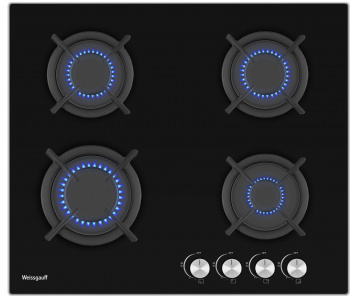 Газовая варочная поверхность Weissgauff HG 640 BG