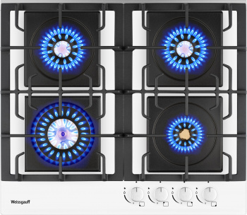Газовая варочная поверхность Weissgauff HGG 6445 WH Volcano Burner