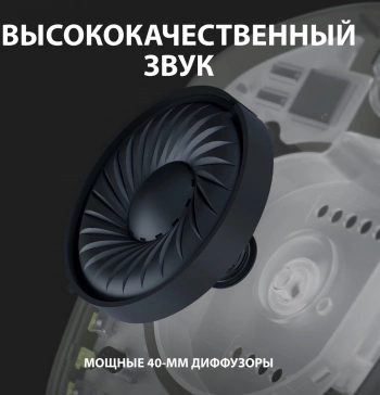 Наушники с микрофоном Logitech G435