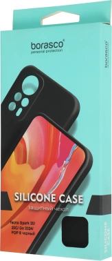 Чехол (клип-кейс) BoraSCO для Tecno Spark Go 2024 Silicone Case