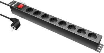 Блок распределения питания NTSS NTSS-PDU-DA2032 гор.размещ. 8x базовые 16A Schuko 1.8м