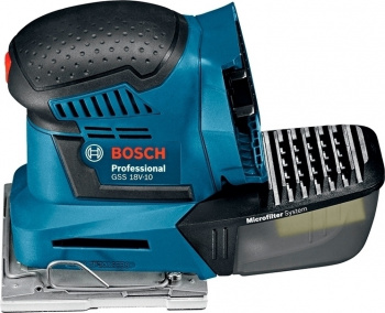 Вибро шлифовальная машина Bosch GSS 18V-10