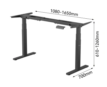 Подстолье Cactus  CS-EDLF-BK