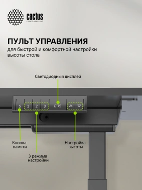 Подстолье Cactus  CS-EDLF-BK