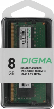 Память DDR5 8GB 4800MHz Digma  DGMAS5480008S