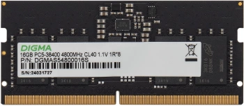 Память DDR5 16GB 4800MHz Digma  DGMAS54800016S