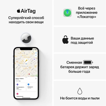 Метка Apple  AirTag A2187