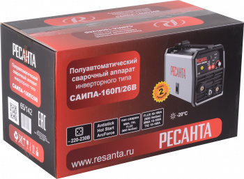 Сварочный аппарат Ресанта САИПА-160П/26В