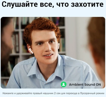 Гарнитура внутриканальные Ugreen WS106