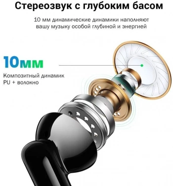 Гарнитура внутриканальные Ugreen WS106