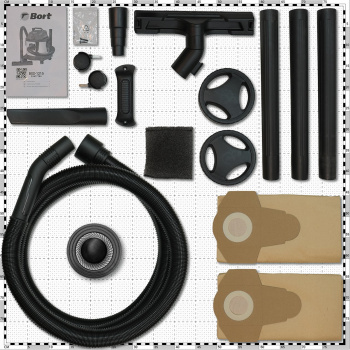 Строительный пылесос Bort BSS-1215