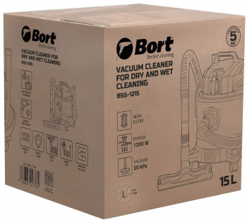 Строительный пылесос Bort BSS-1215