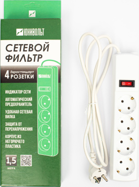 Сетевой фильтр Юнивольт 00-00000386