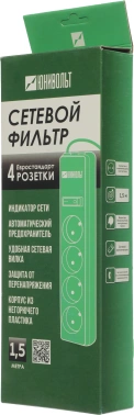 Сетевой фильтр Юнивольт 00-00000386