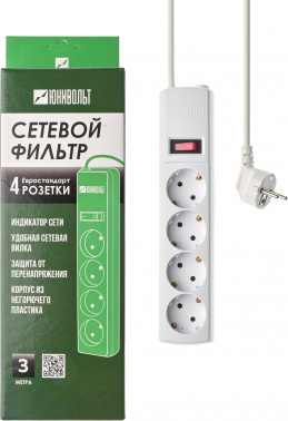 Сетевой фильтр Юнивольт 00-00000449