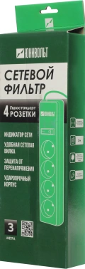 Сетевой фильтр Юнивольт 00-00000449