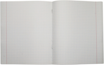 Тетрадь Buro 96л. клет. A5 202х163 1диз. бумвинил скоба синий