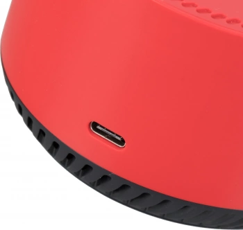 Умная колонка Yandex Станция Лайт Алиса красный 5W 1.0 BT 10м (YNDX-00025R)