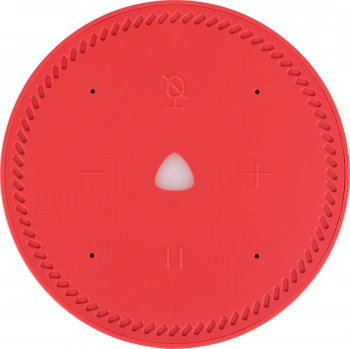 Умная колонка Yandex Станция Лайт Алиса красный 5W 1.0 BT 10м (YNDX-00025R)